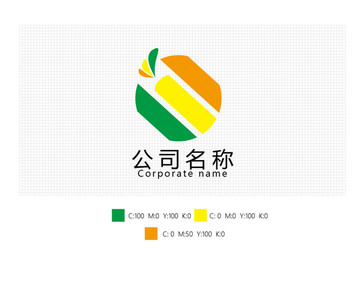 超市水果店logo