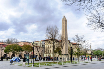 土耳其伊斯坦布苏丹阿赫迈特广场