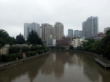 贵阳南明河畔风景