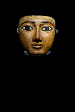 古埃及棺盖局部