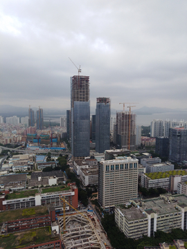 深圳市 城市建筑 都市 大厦