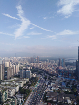 深圳市 城市建筑 都市 大厦