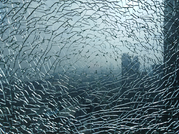 玻璃裂痕 玻璃爆裂 裂痕线