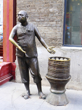 哈尔滨中华巴洛克街道雕塑