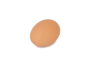 白色背景的鸡蛋