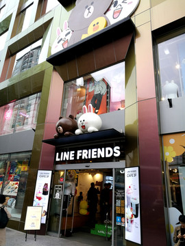 梨泰院LINE SHOP主题店