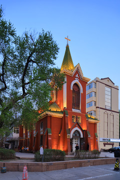 哈尔滨 尼埃拉依基督教堂