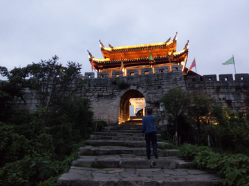 城楼风景 贵阳青岩古镇