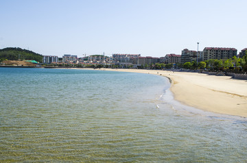 威海伴月湾海水浴场