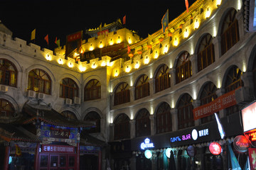 洛阳丽景门夜景