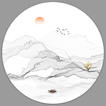 水墨画