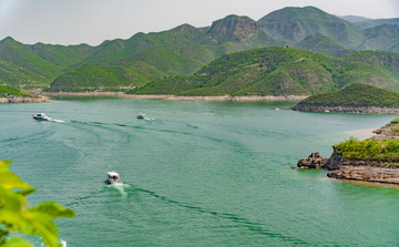 河北易水湖的风景