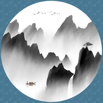 水墨画