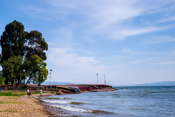 抚仙湖渔村