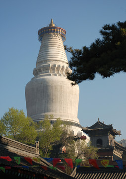 五台山大白塔