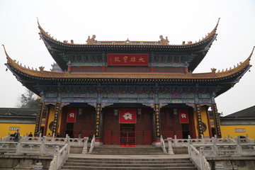 金山景区 江天禅寺 大雄宝殿