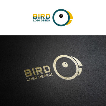 大眼小鸟logo