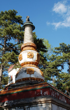 承德普宁寺 佛塔