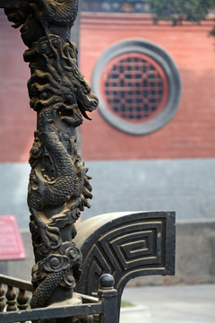 白马寺龙雕塑
