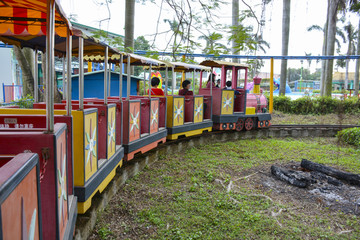游乐园的小火车
