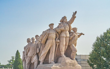 中国革命史诗雕塑 高清大图