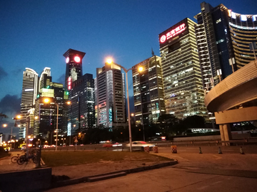 灯光 灯 夜景 城市夜景