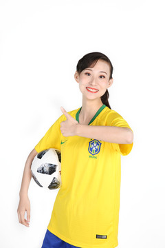 巴西黄色球服 