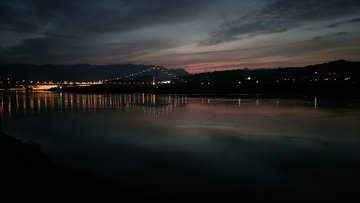 三峡大坝夜景