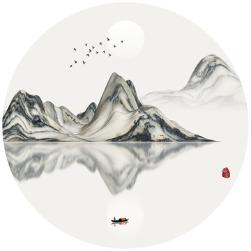 山水画