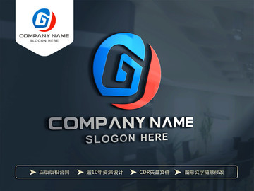 G字母LOGO GY字母标志