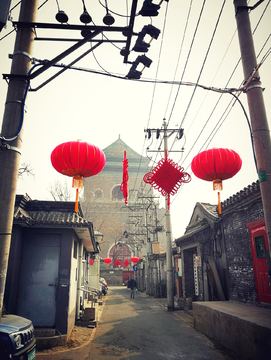 鼓楼的胡同