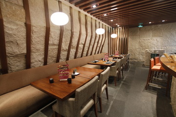 日式餐厅环境