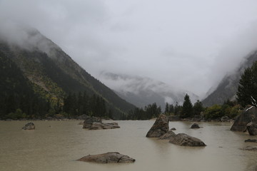 高山湖泊 然乌湖