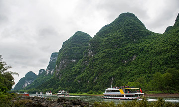 桂林山水 杨堤 漓江