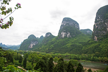 桂林山水 杨堤 漓江