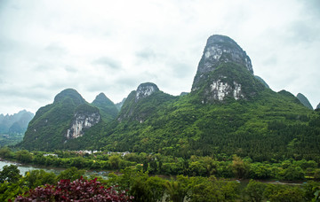 桂林山水 杨堤 漓江