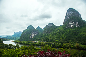 桂林山水 杨堤 漓江