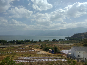 洱海边乡村风景