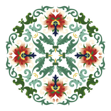 连枝纹