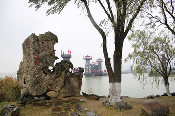 无锡影视基地 太湖大浮渚