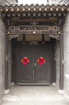古建筑大门门头