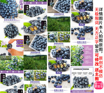 蓝莓详情页