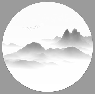 水墨山水