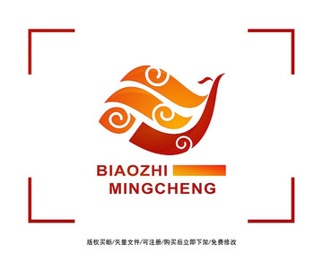 凤凰 字母F 标志 LOGO