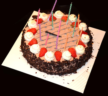 巧克力生日蛋糕
