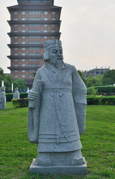 华西村雕塑 历史人物雕塑
