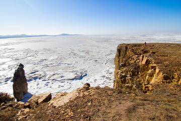 摄影人采风创作冰原
