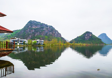 普者黑山水风光