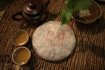 普洱茶饼