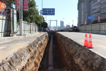 城区管道铺设